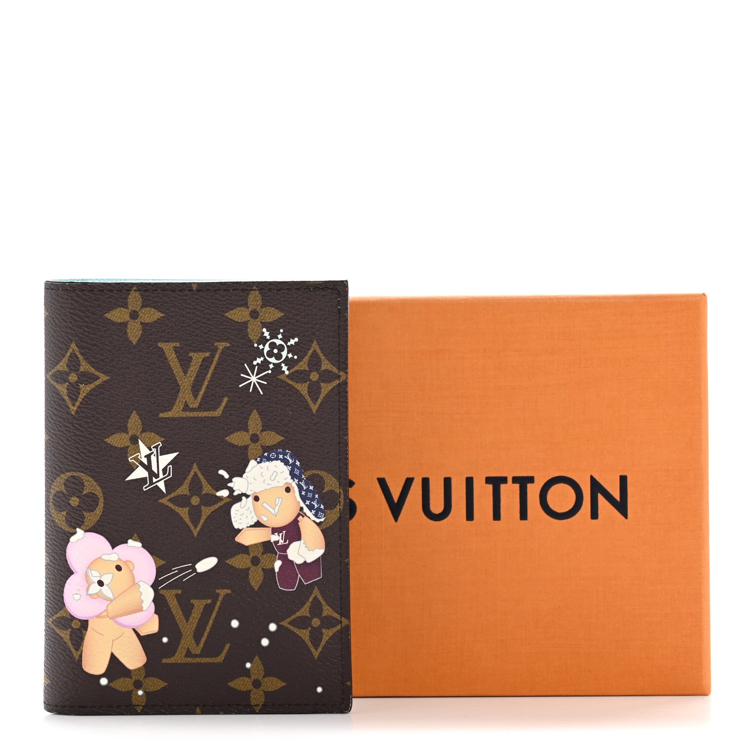 Louis Vuitton Monogram 2025 Christmas Animation Passport Cover
