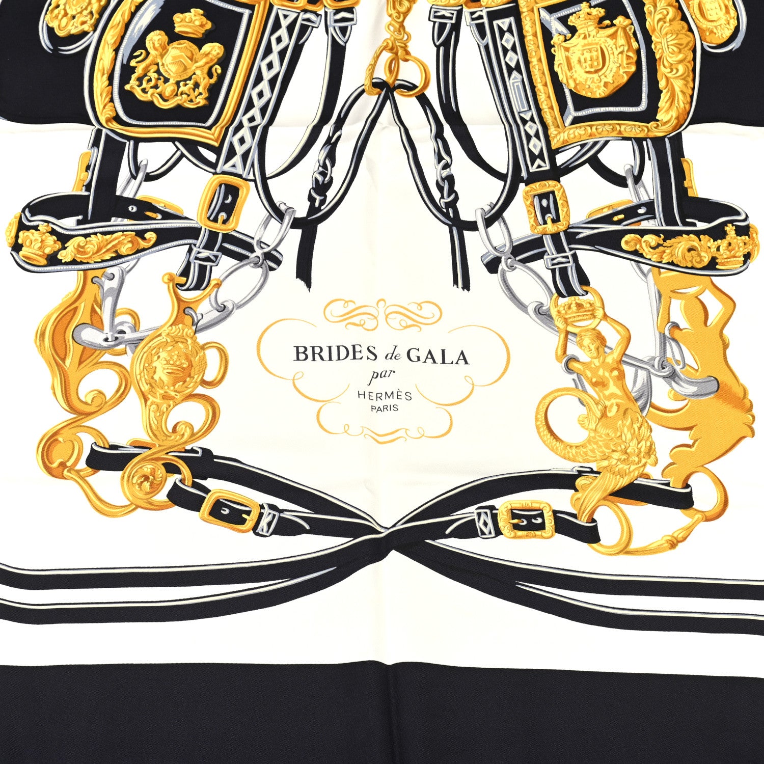 Hermes Silk Brides De Gala Scarf 90 4 of 4