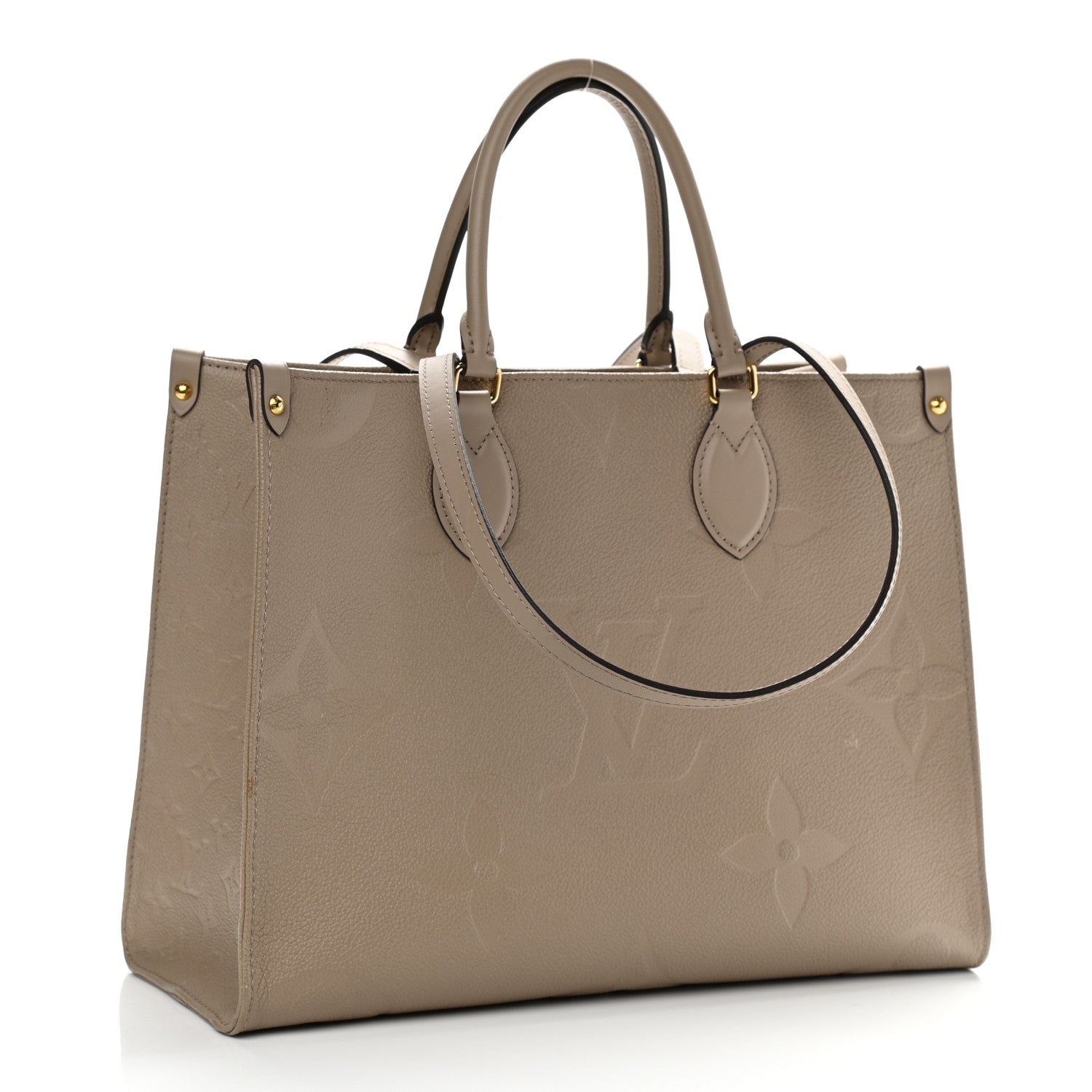Louis Vuitton Empreinte Monogram Giant Onthego MM Tourterelle 3 of 13