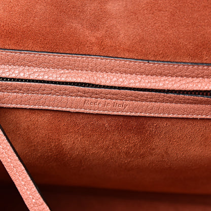 Celine Shiny Grained Calfskin Medium Phantom Luggage Terracotta 6 of 15