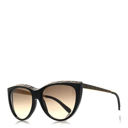 Louis Vuitton Acetate Monogram La Boum Sunglasses Z1147W Black 1 of 10