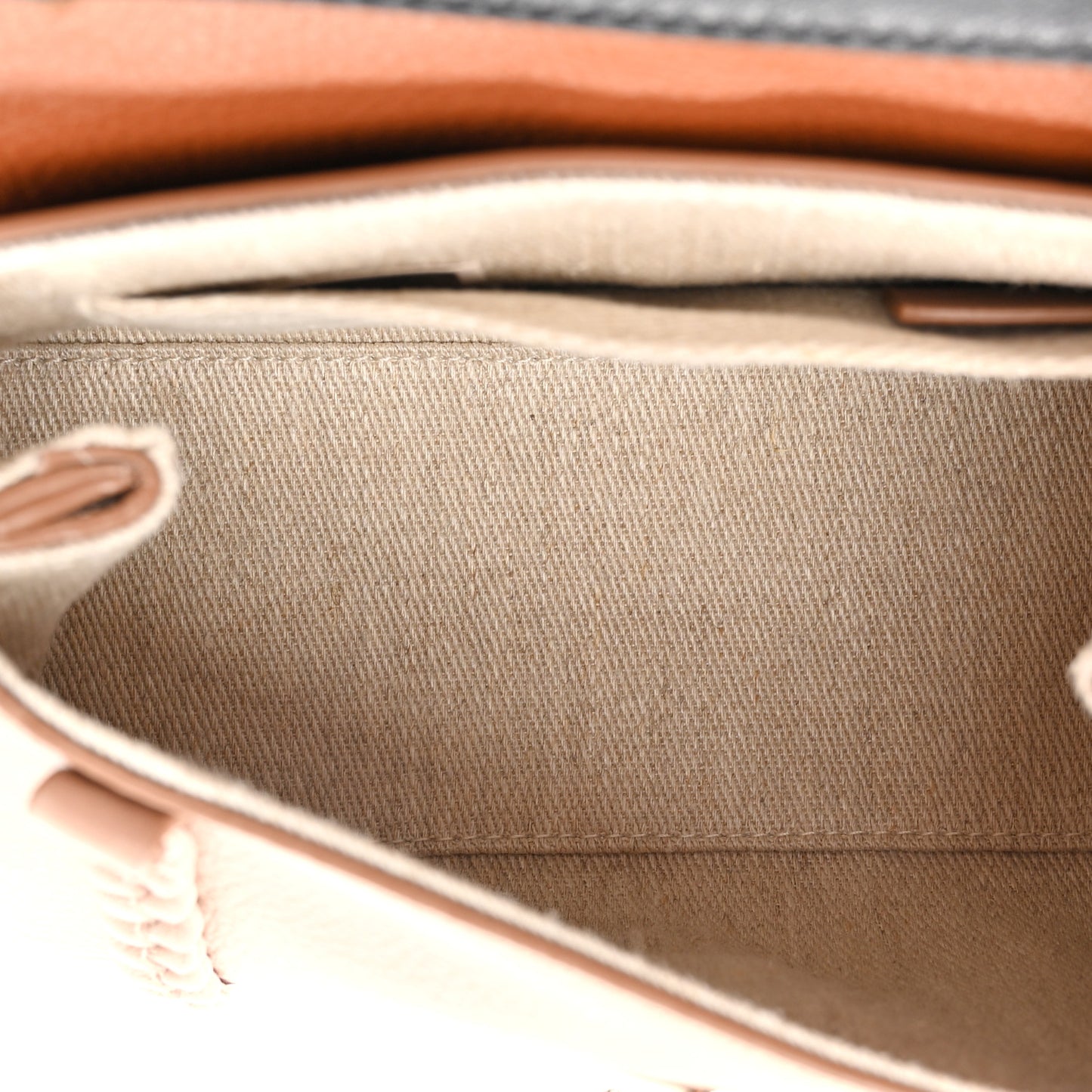 Grained Calfskin Mini Penelope Soft Shoulder Bag Woodrose