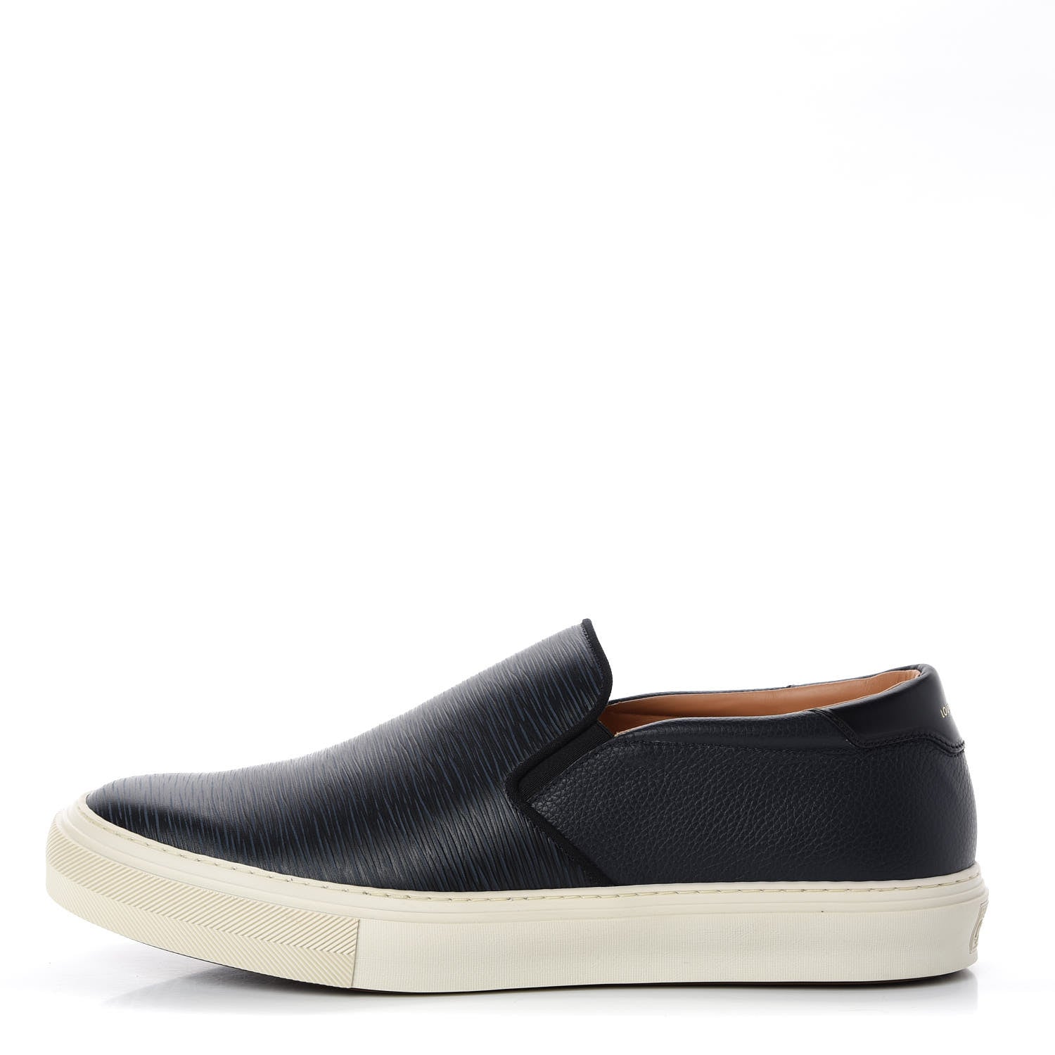 Louis Vuitton Epi Slip On Sneakers 10 Navy 1 of 9