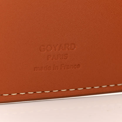 Goyard Calfskin Long Bi-Fold Wallet Gold 6 of 7