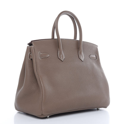 Hermes Togo Birkin 35 Etoupe 5 of 28
