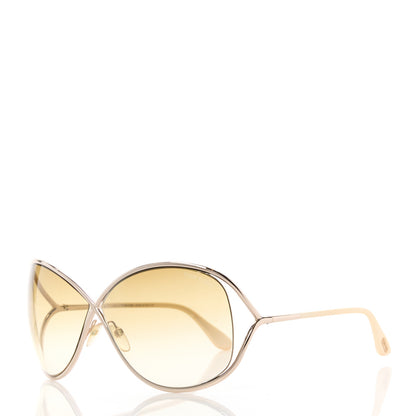 Tom Ford Miranda Crossover Sunglasses TF130 Gold 1 of 10
