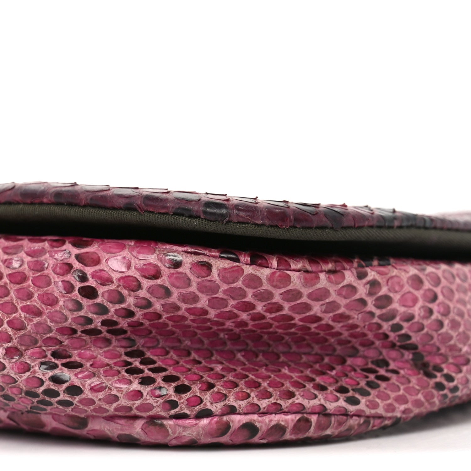 Christian Dior Snakeskin Malice Shoulder Bag Pink 10 of 12