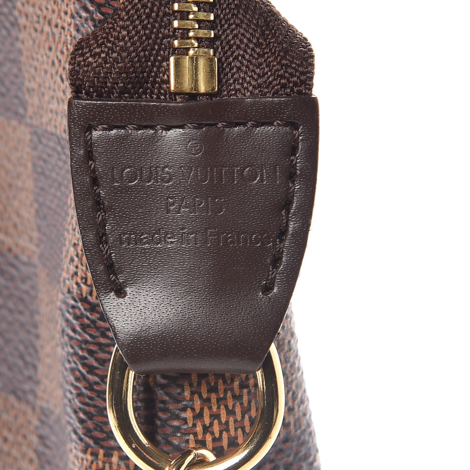 Louis Vuitton Damier Ebene Mini Pochette Accessories 6 of 7
