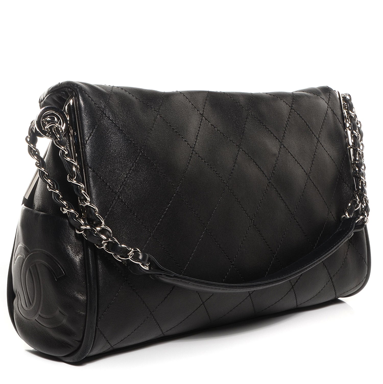 Chanel Lambskin Medium Ultimate Soft Tote Black 3 of 7