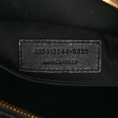 Saint Laurent Calfskin Matelasse Monogram Lou Camera Bag Black 7 of 9