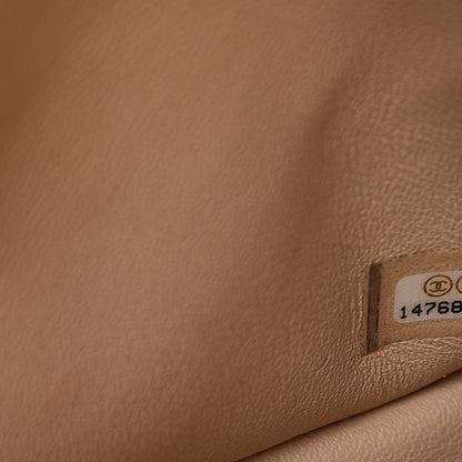Chanel Caviar Quilted Jumbo Double Flap Beige Clair 8 of 10