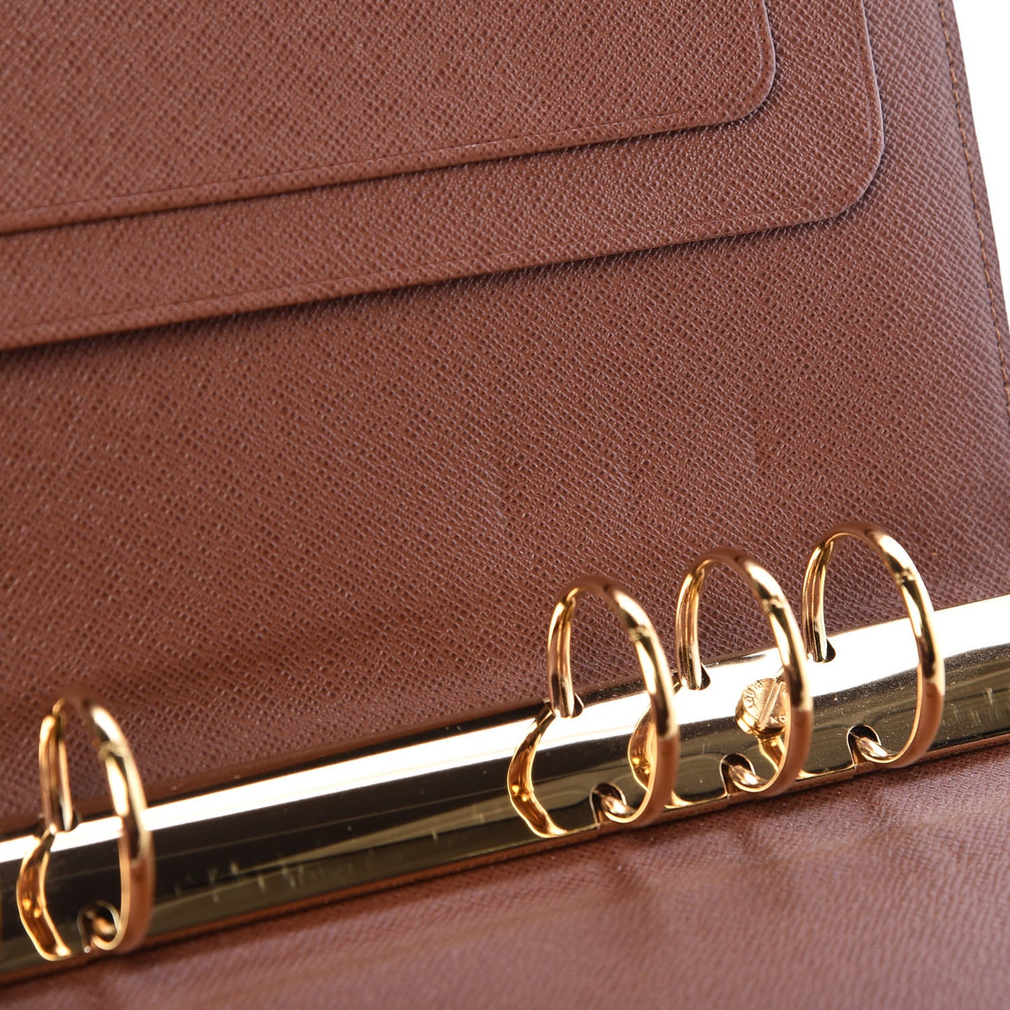Monogram Large Ring Agenda Cover