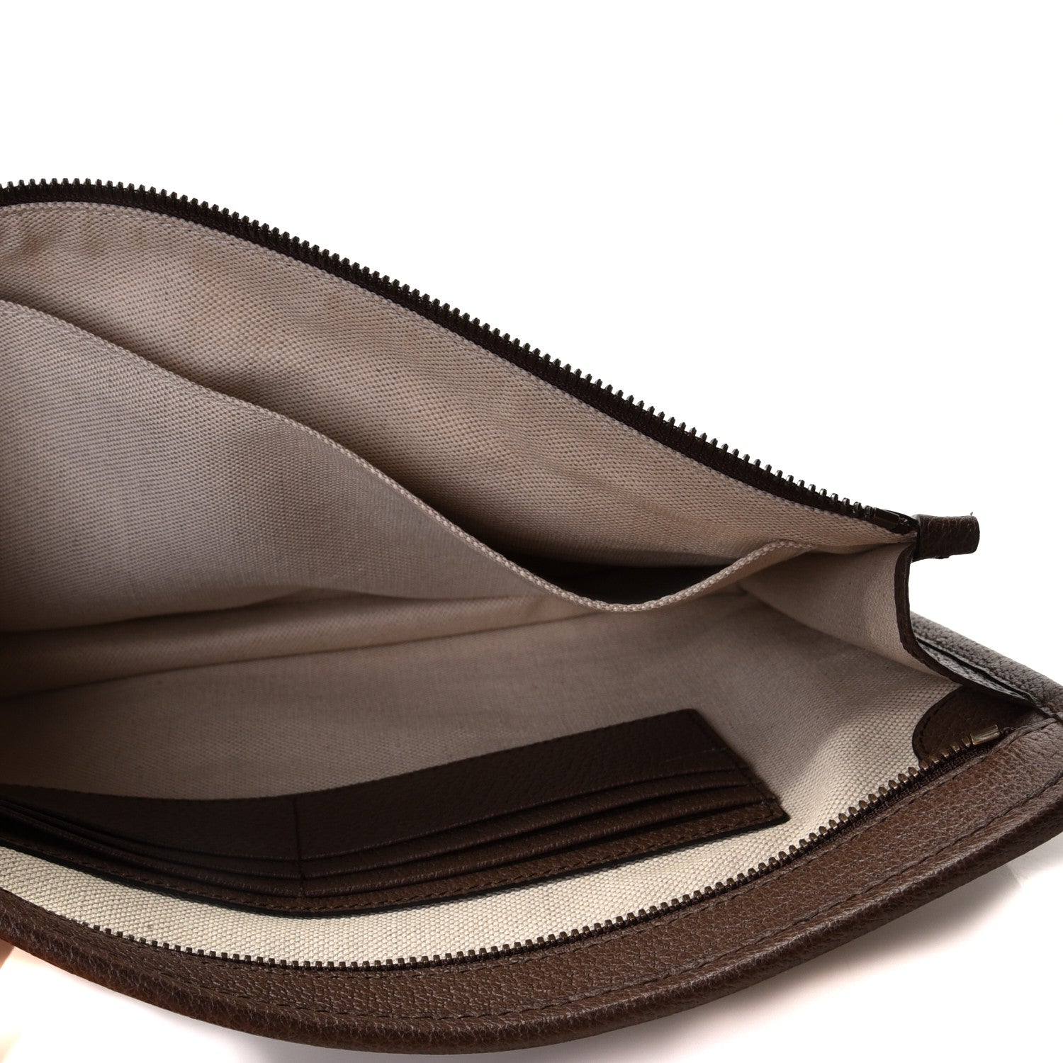 Gucci GG Supreme Monogram Web Small Ophidia Documents Holder Beige New Acero 5 of 10