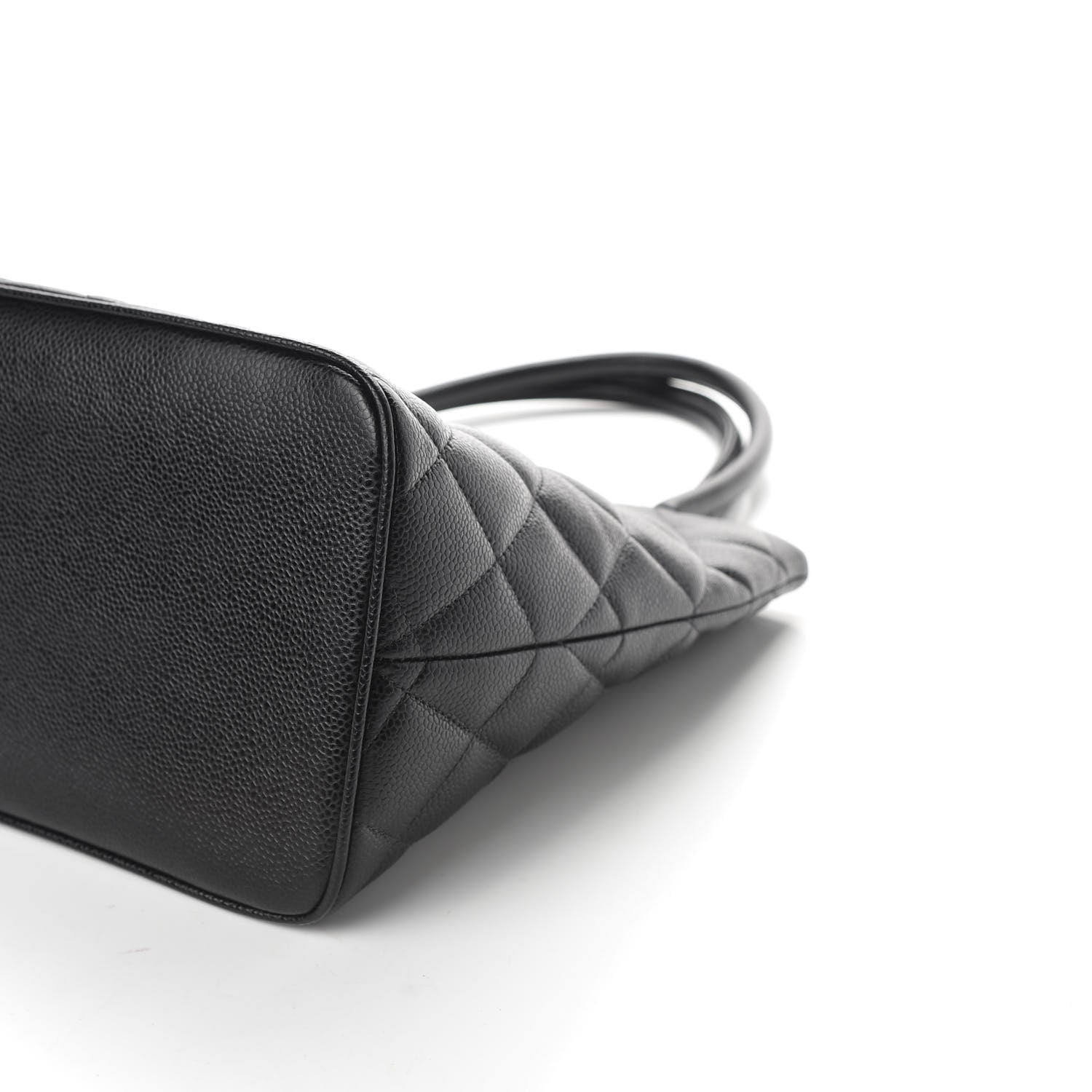 Chanel Caviar Quilted Medallion Tote Black 8 of 11
