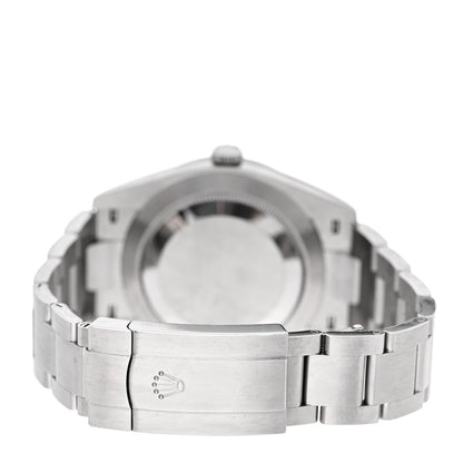 Rolex Stainless Steel 41mm Oyster Perpetual Watch Green 124300 3 of 5