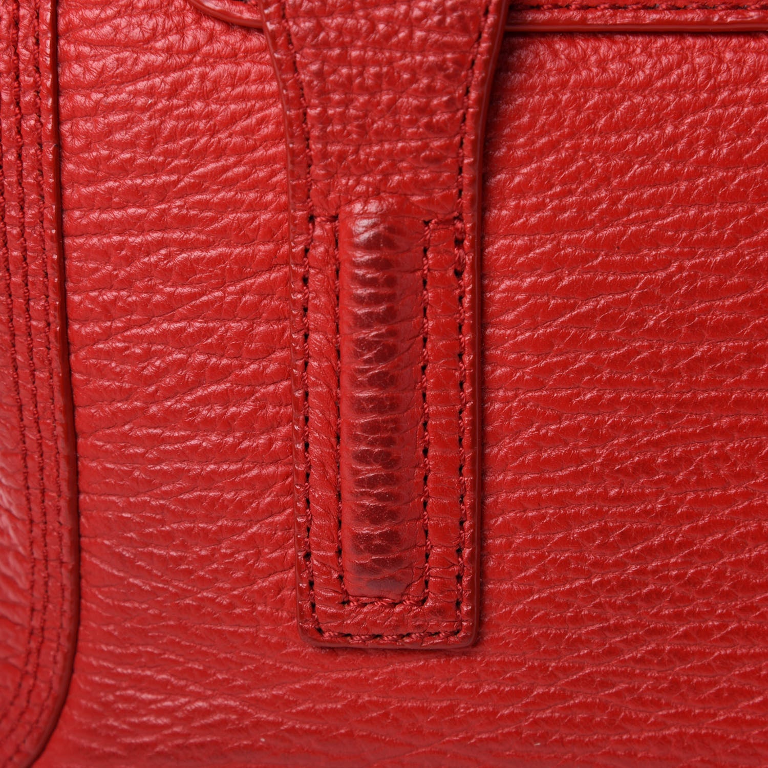 3.1 Phillip Lim Textured Calfskin Mini Pashli Satchel Red 9 of 14