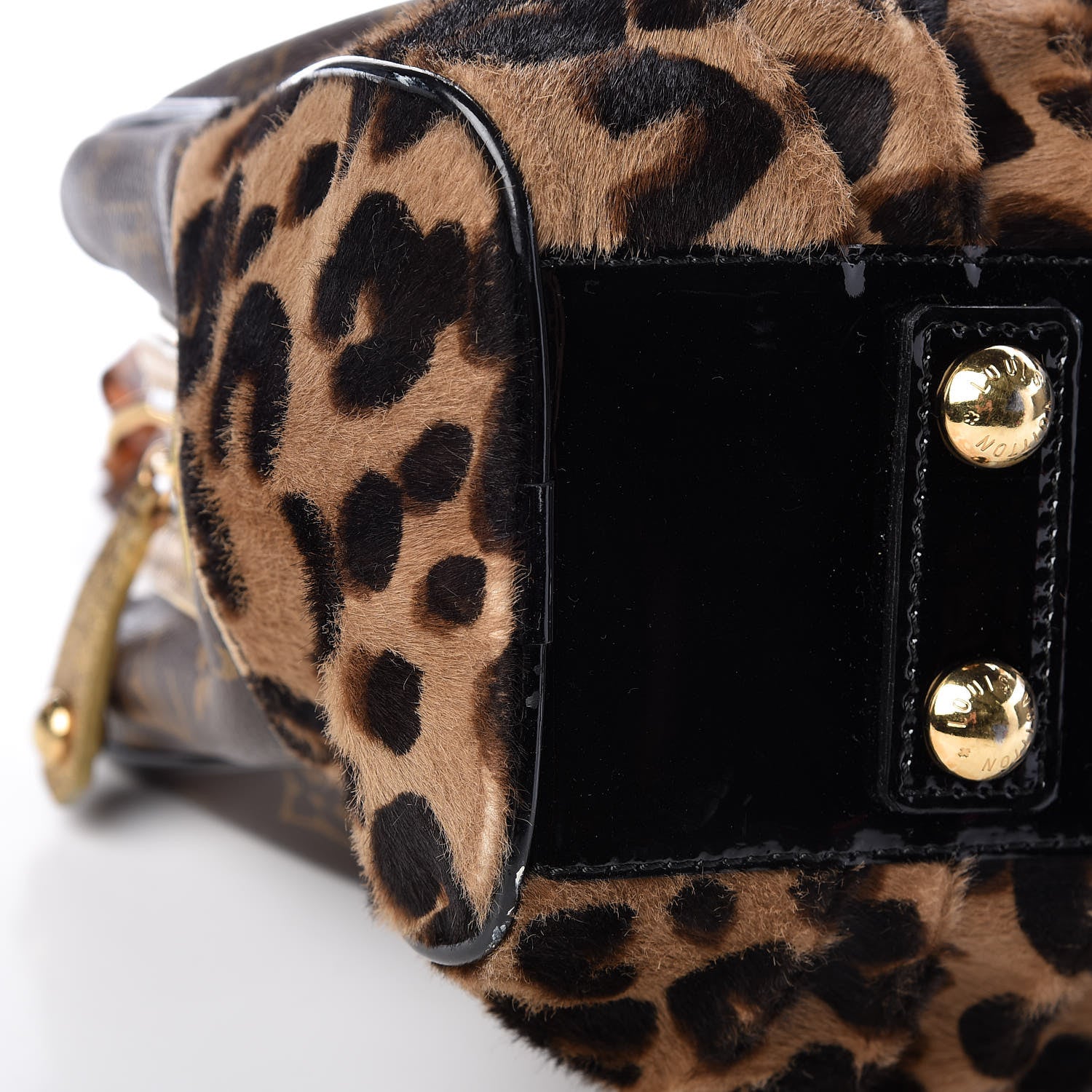 Louis Vuitton Monogram Leopard Adele 8 of 11