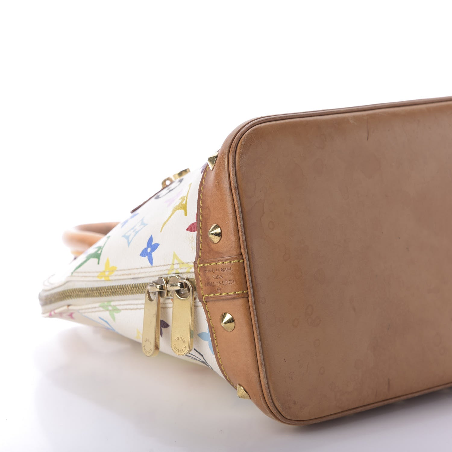 Louis Vuitton Monogram Multicolor Alma White 6 of 12