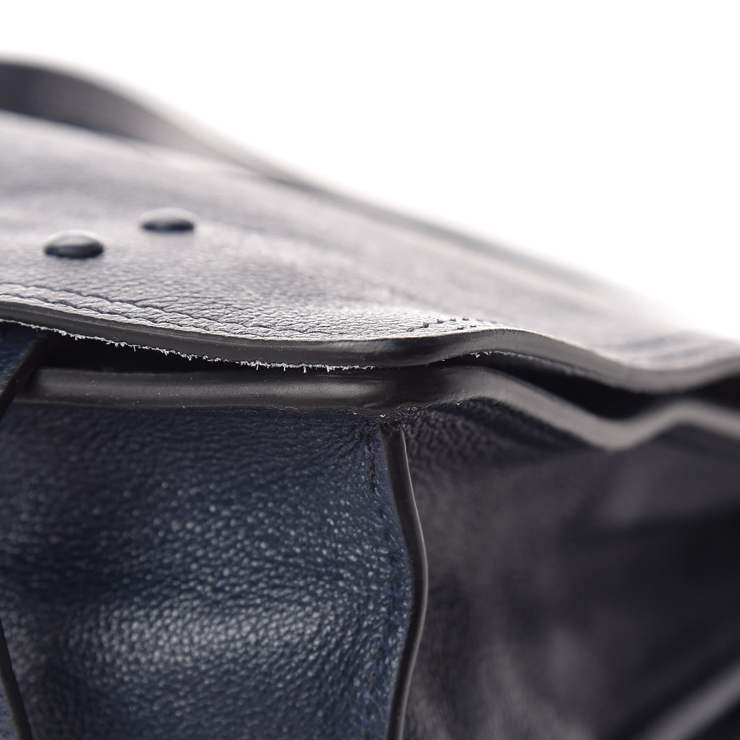 Prada Glace Calf Etiquette Flap Baltico Astrale 12 of 15