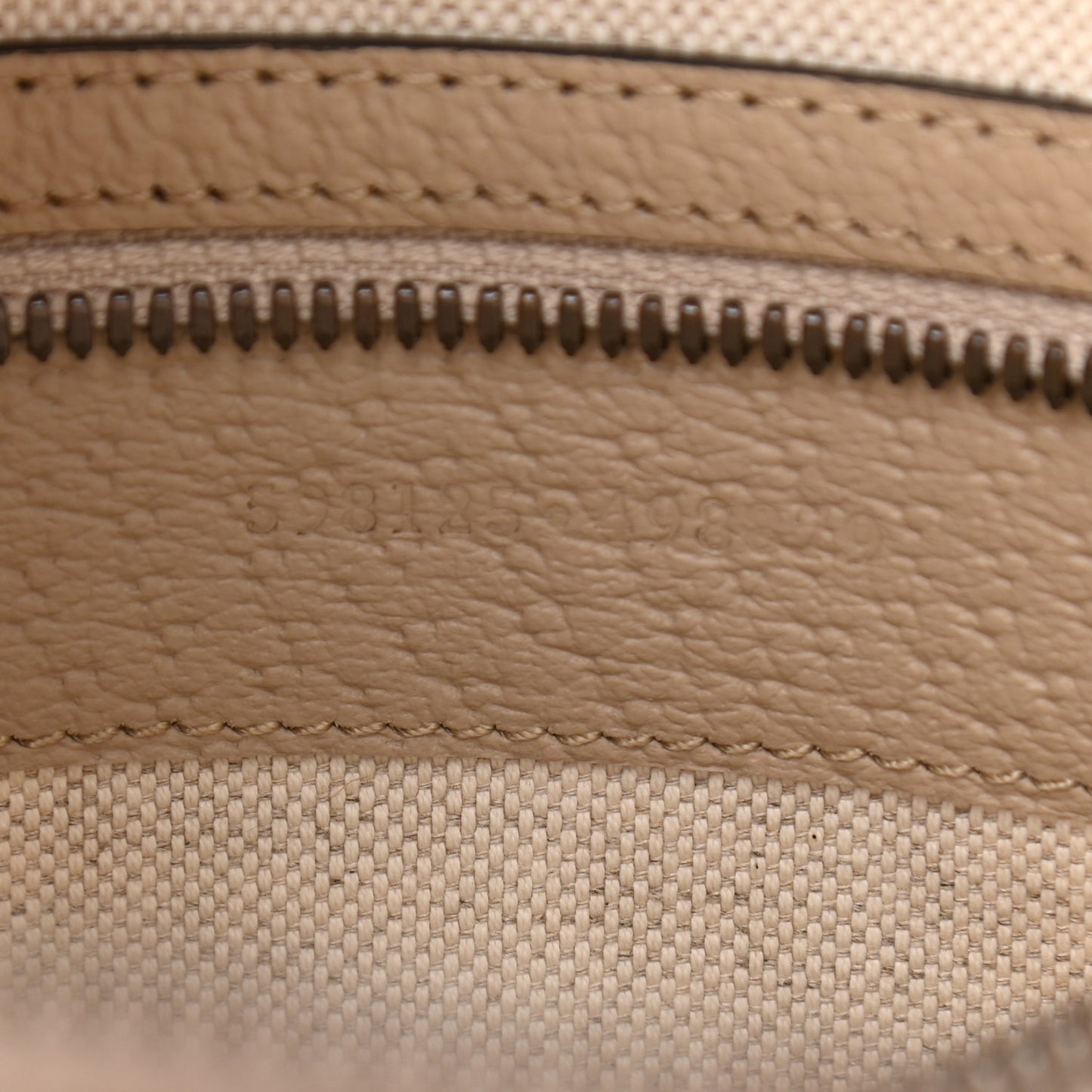 GG Supreme Monogram Textured Dollar Calfskin Web Small Ophidia Half Moon Hobo Beige Mystic White Oatmeal