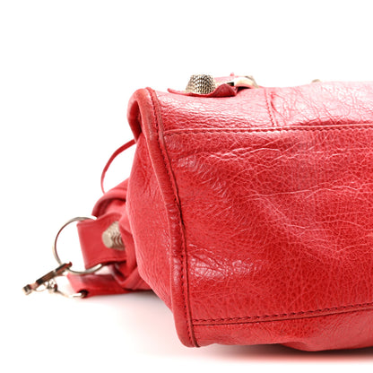 Balenciaga Agneau Giant 21 Silver Hardware City Rouge Coquelicot 9 of 10