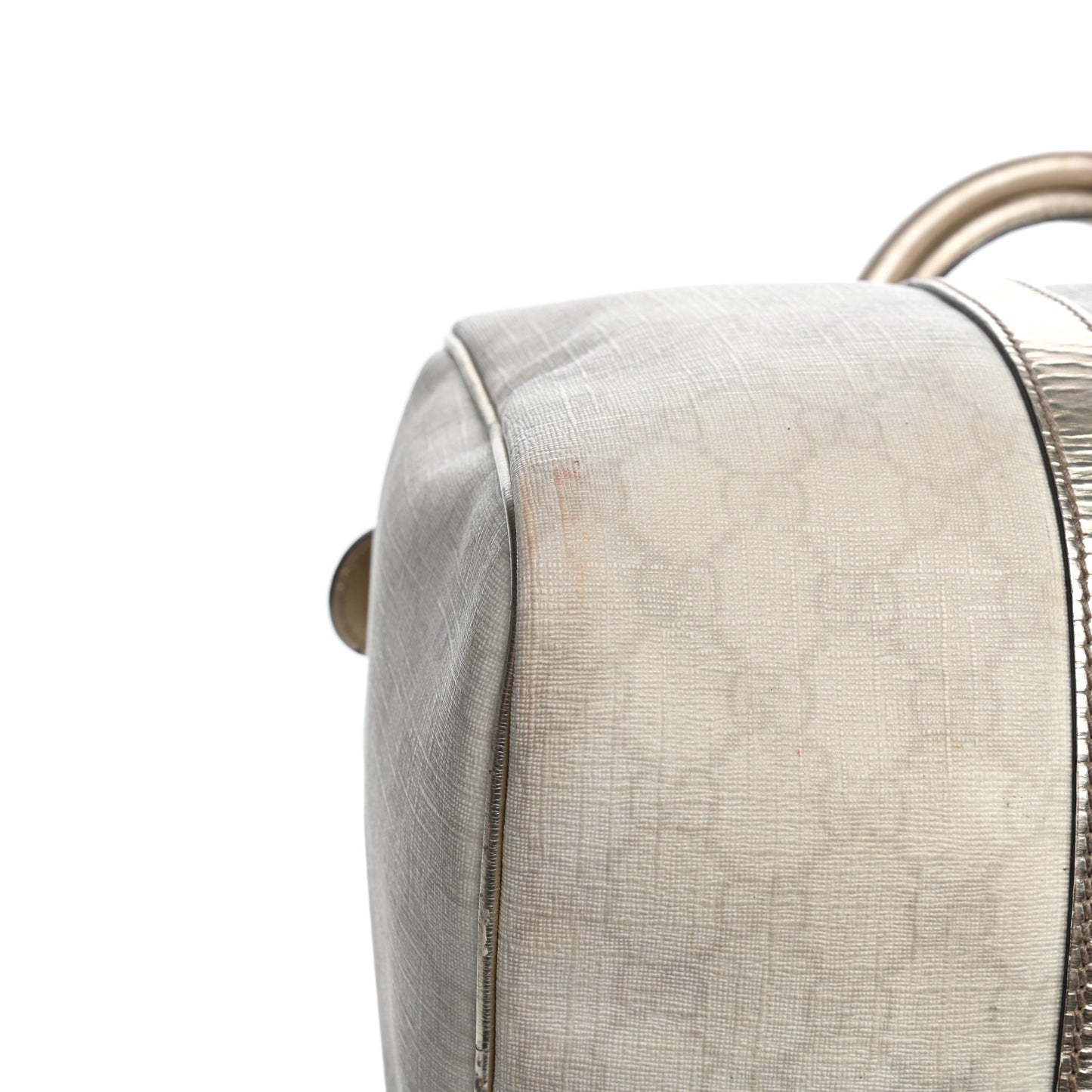 GG Plus Monogram Medium Joy Boston Metallic