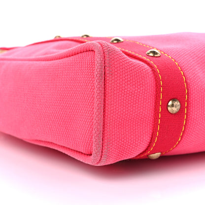 Louis Vuitton Toile Antigua Cabas MM Pink 9 of 12