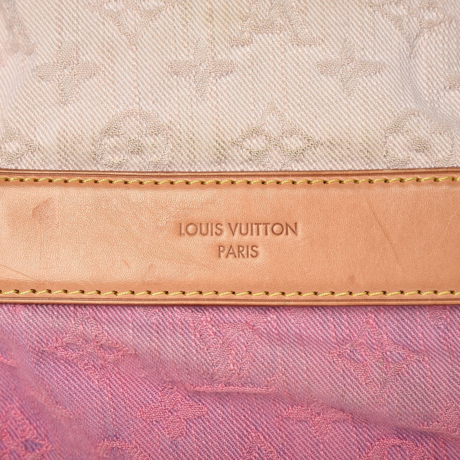 Louis Vuitton Denim Sunshine Messenger Rouge Fauviste 8 of 10