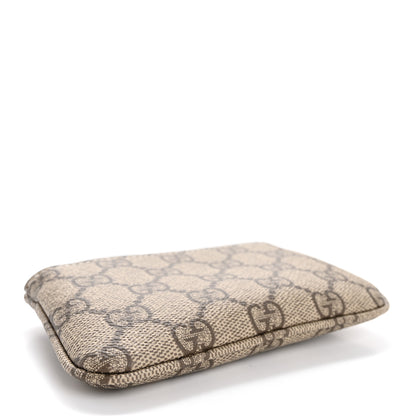 Gucci GG Supreme Monogram Selleria Key Case Brown 4 of 8