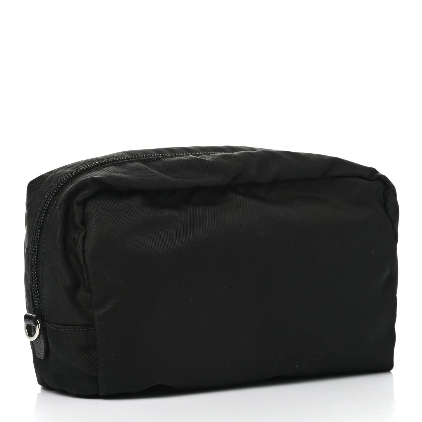 Nylon Cosmetic Pouch Black