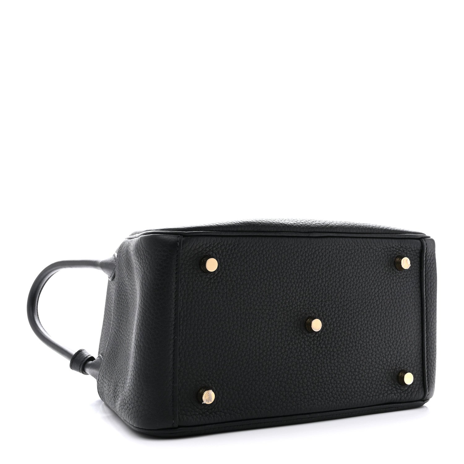 Hermes Taurillon Clemence Lindy 26 Black 4 of 13