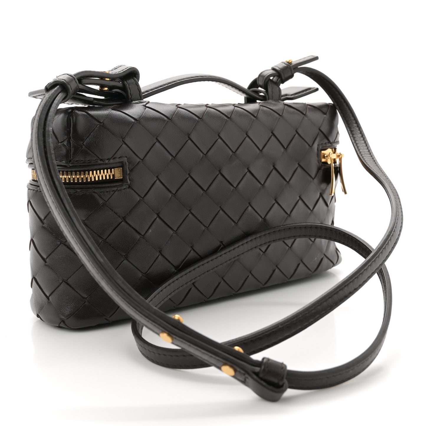 Nappa Intrecciato Bang Bang Vanity Case Fondant