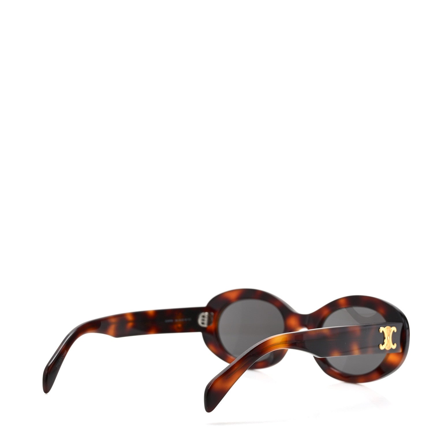 Celine Acetate Triomphe 01 Sunglasses CL 40194U Tortoise 4 of 8