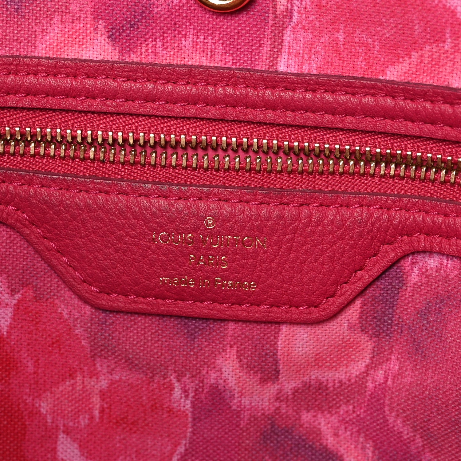 Louis Vuitton Monogram Articles de Voyage Ikat Neverfull GM Rose Indien 5 of 10