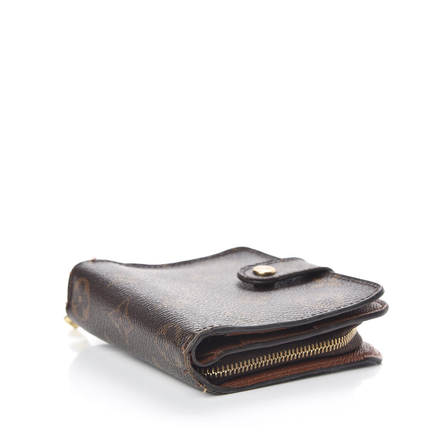 Monogram Compact Zippe Zipped Wallet