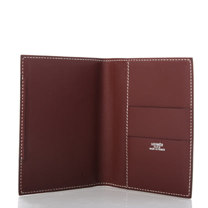 Hermes Chamonix Wallet Rouge H 5 of 6