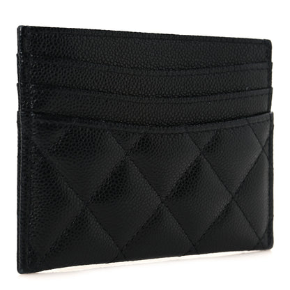 Chanel Caviar Quilted Multi Card Holder Black 3 of 9