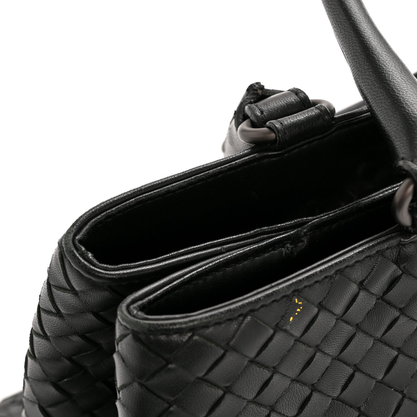 Nappa Intrecciato Milano Tote Black