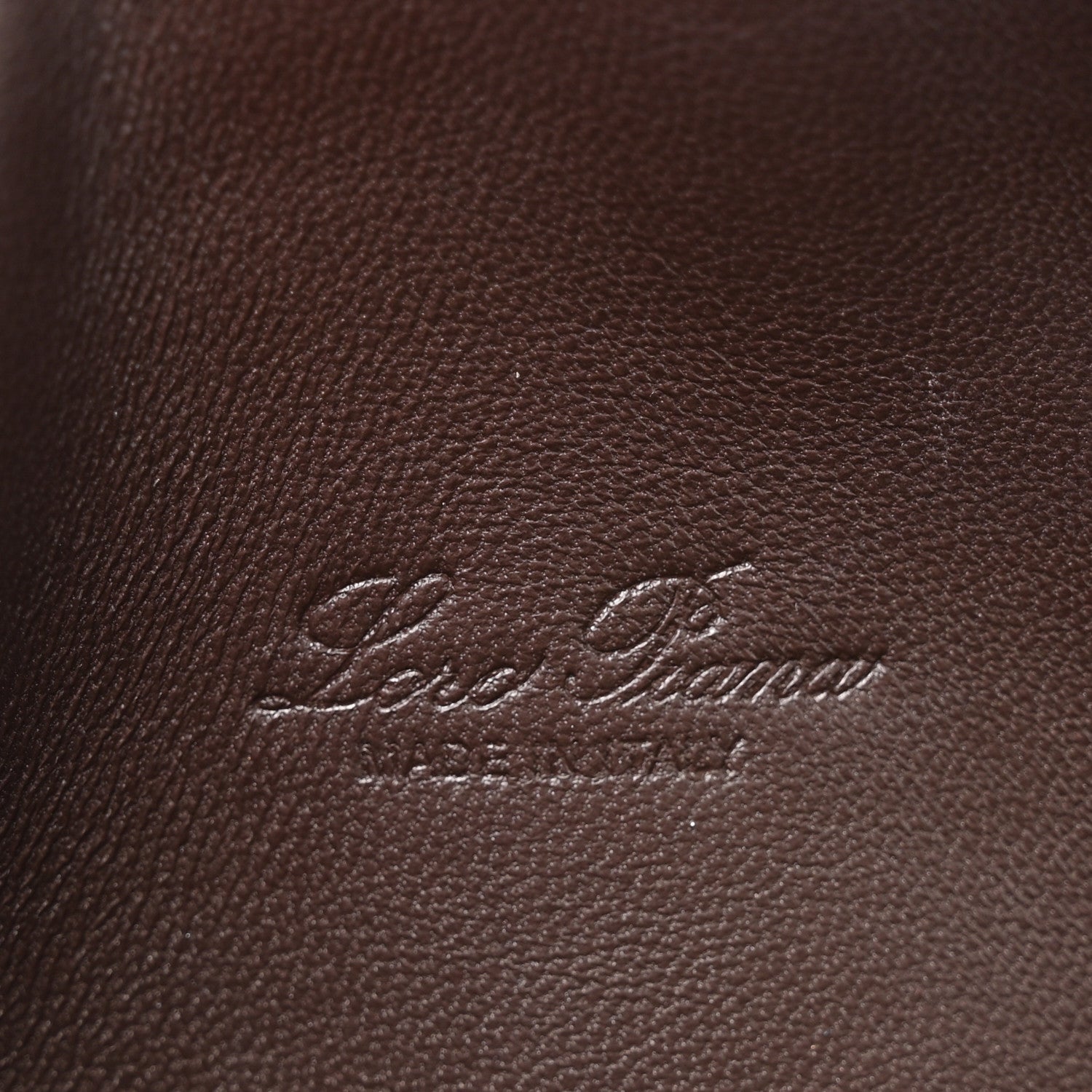 Loro Piana Water Snakeskin L19 Extra Pocket Pouch Dark Chocolate Licorice 6 of 10