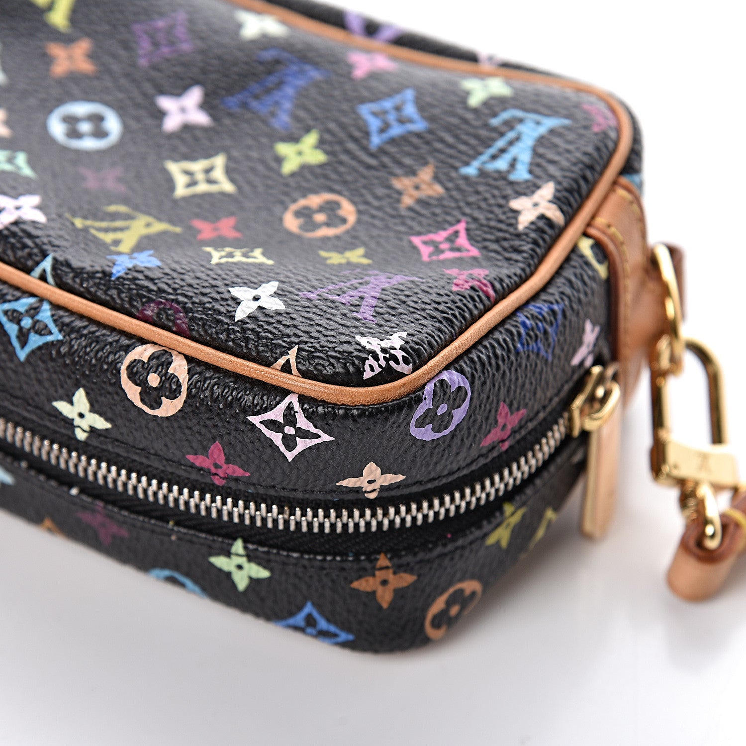 Louis Vuitton Monogram Multicolor Trousse Wapity Black 10 of 11