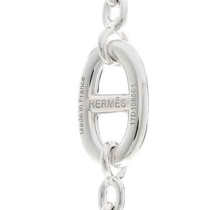 Hermes Sterling Silver Farandole Necklace 80 5 of 5