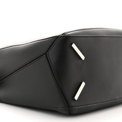 Loewe Calfskin Medium Puzzle Bag Black 8 of 9