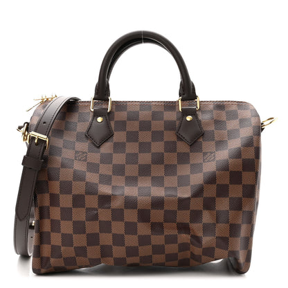 Louis Vuitton Damier Ebene Speedy Bandouliere 30 1 of 11