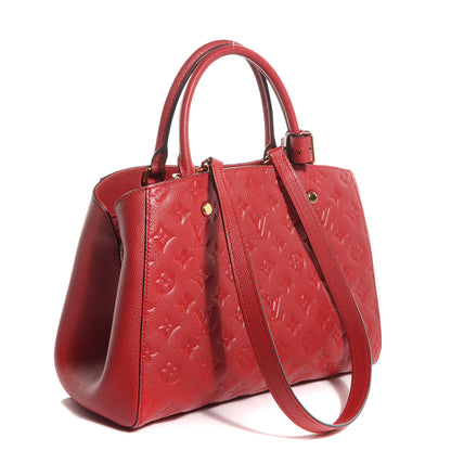 Louis Vuitton Empreinte Montaigne MM Cherry 3 of 8