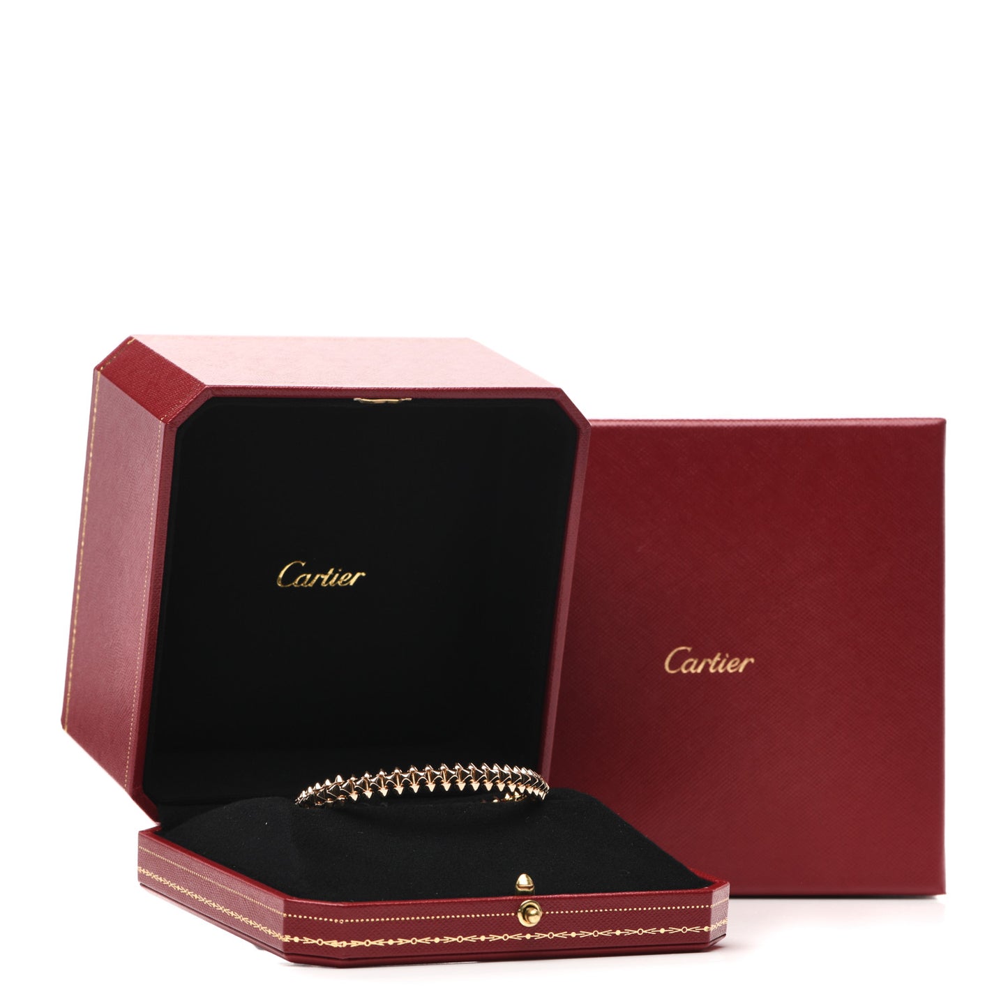 18K Pink Gold Medium Clash De Cartier Bracelet 17