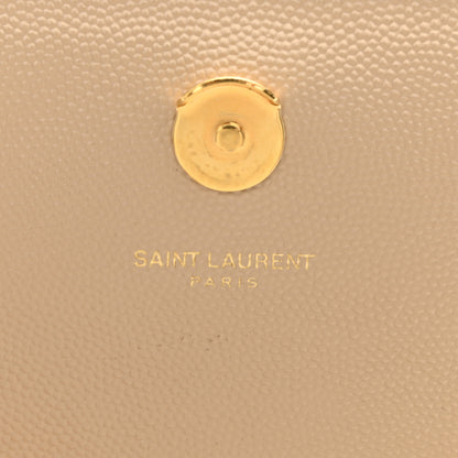Saint Laurent Grain De Poudre Small Monogram Kate Satchel Nude Powder 5 of 8