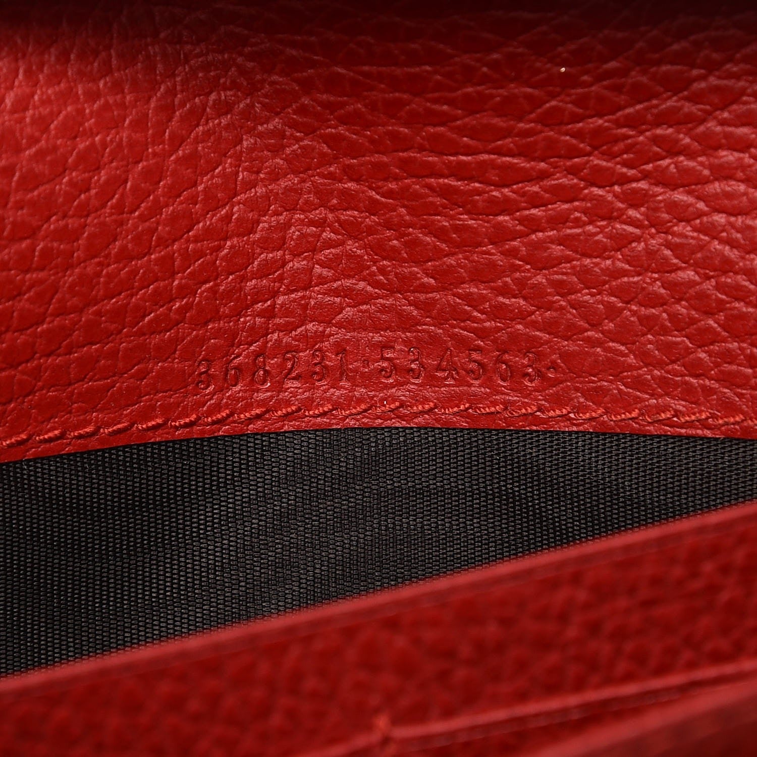 Gucci Dollar Calfskin Mini Swing Wallet Bag Oxidation 7 of 9