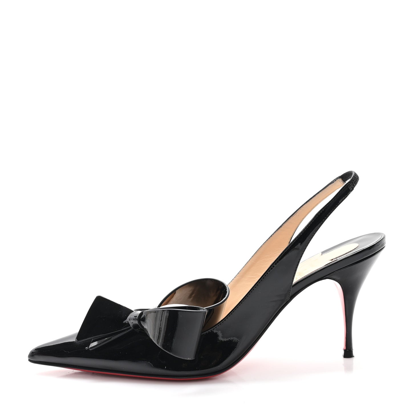 Patent Clare Nodo 80 Pumps 38 Black