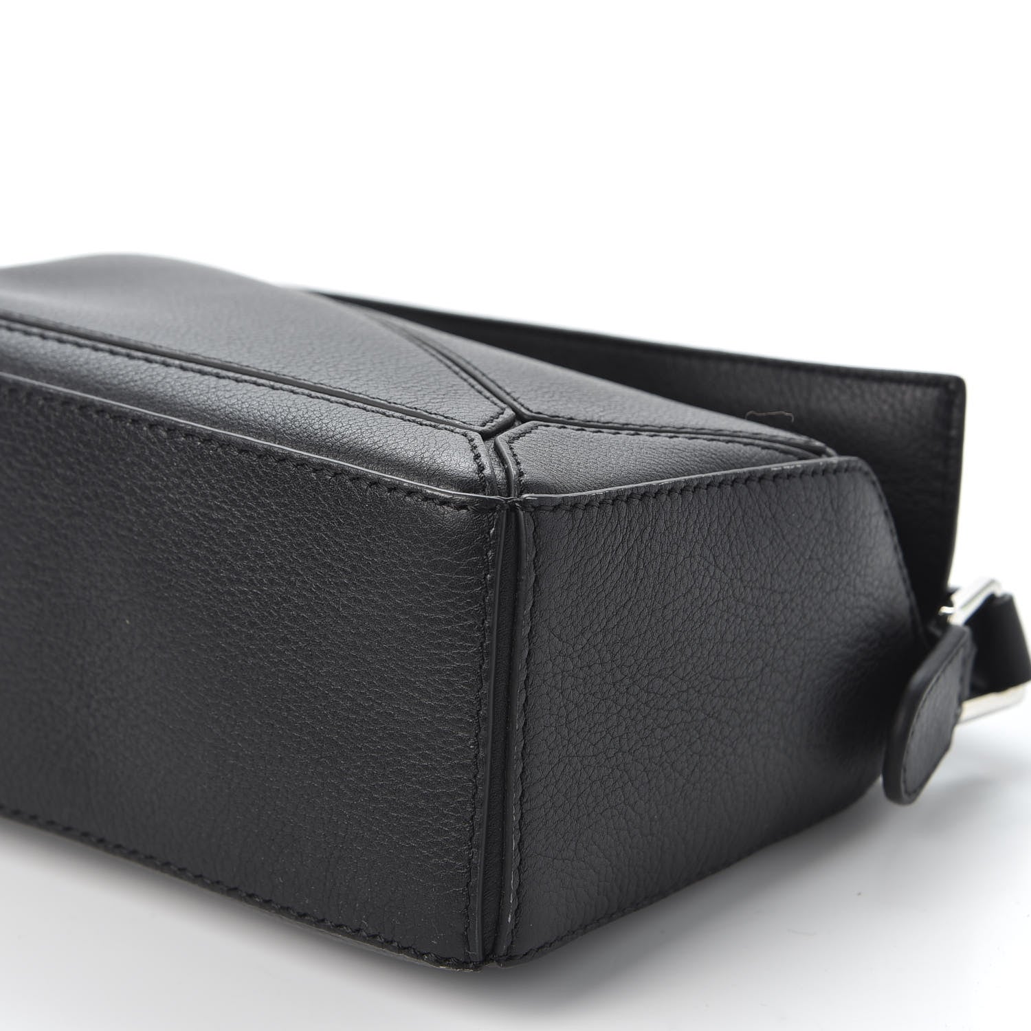 Loewe Calfskin Mini Puzzle Bag Black 6 of 9