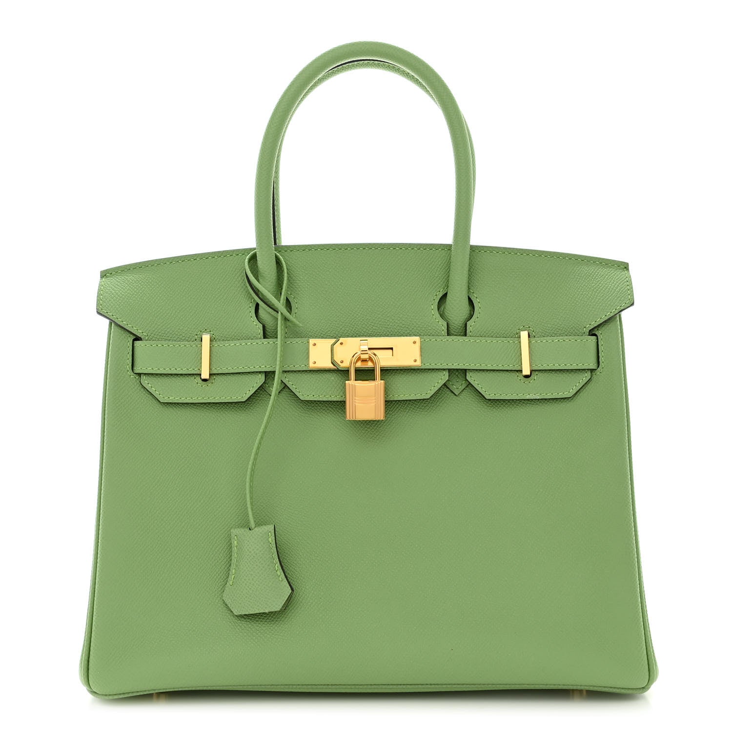 Hermes Epsom BIRKIN 30 Vert Criquet 1 of 15